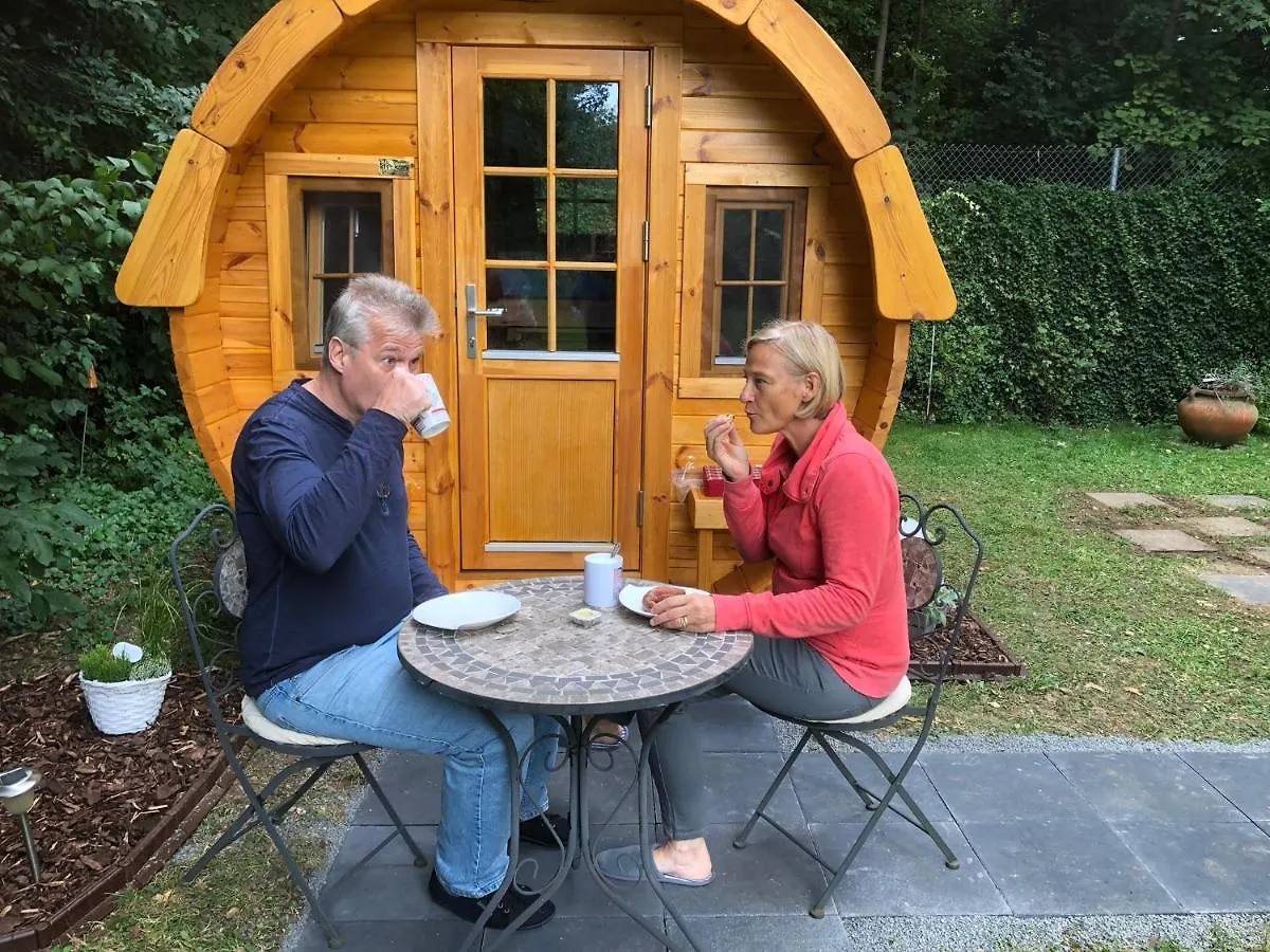 Ferienwohnung Holz-Wohnfass in München-Nymphenburg
